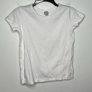 Hanna Andersson‎ white t-shirt Pima cotton size 12